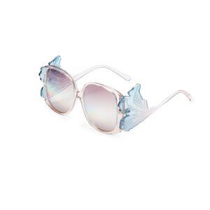 Giorgio Armani Oversized Pink Floral Sunglasses